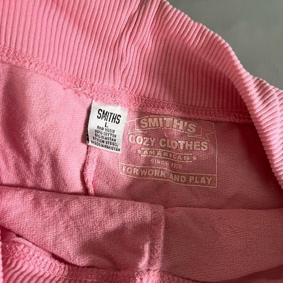 Pink Bermuda Cozy Board Shorts Drawstring Large - Picture 4 of 8